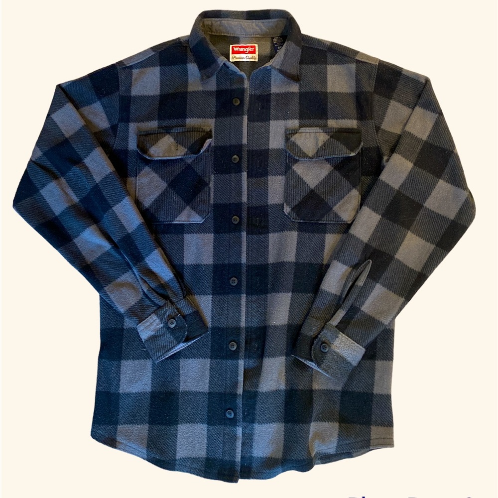 Black Wrangler Flannel for Men